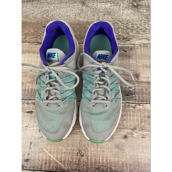 Nike Air Relentless 6 Running Women's Shoe 843882 003 Grey/Turquoise Size 8.5 - Picture 1 of 9